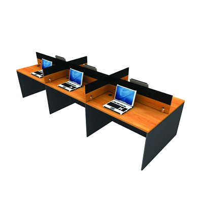 ชุดโต๊ะทำงาน 6 ที่นั่ง ยี่ห้อ Motech รุ่น MT-WB016
